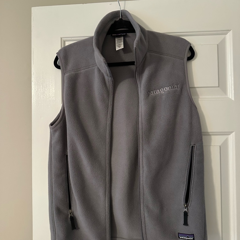 Patagonia Men's Charcoal Fleece Vest